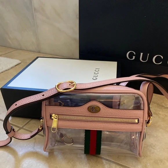 Gucci Ophidia Translucent Crossbody Bag - Picture 1 of 14